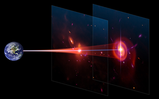 Illustration for article titled There’s Something Very Strange Lurking In the Space Between Galaxies